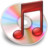 iTunes rood Icon